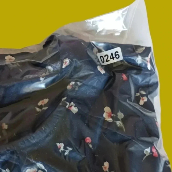 Banana Republic floral print mid length dress size small multicolor - Picture 8 of 11